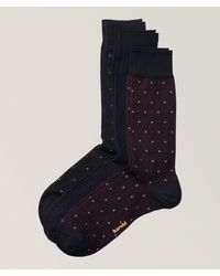 Harold - Three-Pack Stretch-Cotton Socks - Lyst
