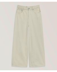 A.P.C. - Clyde Wide-Leg Bleached Cotton Jeans - Lyst