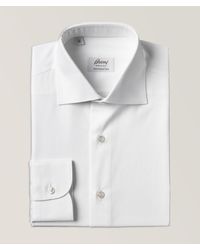 Brioni - Ventiquattro Fabric Twill Dress Shirt - Lyst