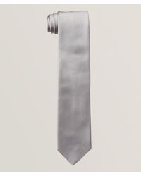 Canali - Solid Silk Tie - Lyst