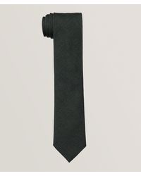 Canali - Textured Solid Wool Tie - Lyst