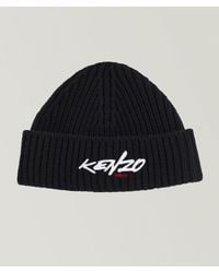 KENZO - X Futura 2000 Graffiti Logo Beanie - Lyst