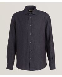 Agnona - Linen Shirt - Lyst