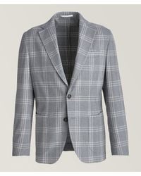 Eleventy - Check Wool Sport Jacket - Lyst
