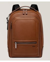 Tumi - Bradner Leather Backpack - Lyst