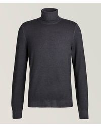 Gran Sasso - Virgin Wool Vintage Turtleneck Sweater - Lyst