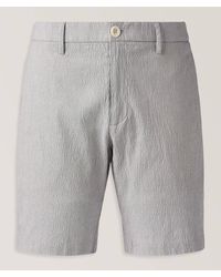 Dek - ÂInfinity 360 Seersucker Pinstripe Bermuda Shorts - Lyst