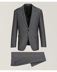 Canali - Capri Nailhead Wool-Mohair Suit - Lyst