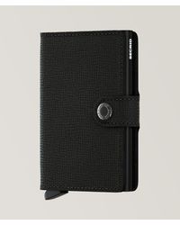 Secrid - Grained Leather Mini Wallet - Lyst