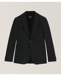 BOSS - Performance Stretch-Wool Sport Jacket - Lyst