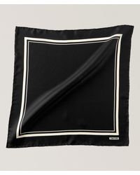 Tom Ford - Tonal Frame Silk Pocket Square - Lyst