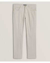 BRIGLIA - Steve Stretch-Cotton Five-Pocket Pants - Lyst