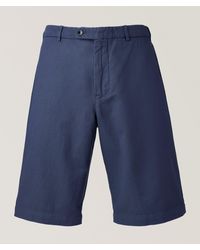 Agnona - Cotton-Linen Blend Bermuda Shorts - Lyst
