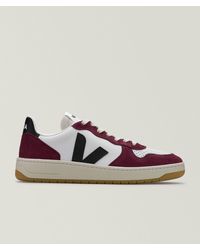 Veja - V-10 Prime Leather Sneakers - Lyst