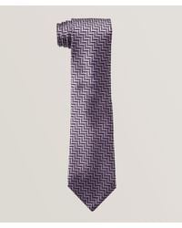 Tom Ford - Zig-Zag Silk Tie - Lyst