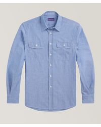 Ralph Lauren - Cooper Washed Chambray Shirt - Lyst