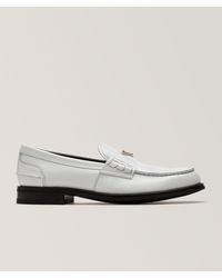Prada - Leather Loafers - Lyst