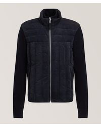 Mackage - Landen Suede & Wool Hybrid Jacket - Lyst