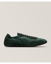 Prada - Collapse Re-Nylon & Suede Elasticized Sneakers - Lyst