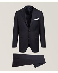 Kiton - Solid Virgin Wool Suit - Lyst