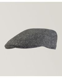 Wigéns - Ivy Herringbone Wool-Blend Modern Cap - Lyst