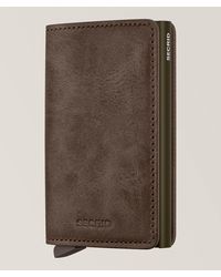 Secrid - Leather Rfid Slim Bifold Wallet - Lyst