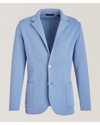 Patrick Assaraf - Cotton Knit Sport Jacket - Lyst