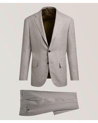 Kiton - Linen-Blend Suit - Lyst