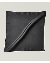 Tom Ford - Solid Silk Satin Pocket Square - Lyst