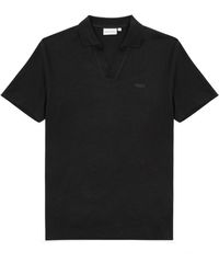 Calvin Klein - Logo Cotton-Blend Polo Shirt - Lyst