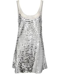 Free People - Disco Fever Sequin-embellished Mini Dress - Lyst