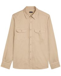 Tom Ford - Cotton And Linen-Blend Shirt - Lyst