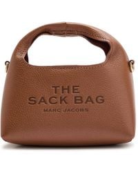 Marc Jacobs - The Sack Micro Leather Top Handle Bag - Lyst