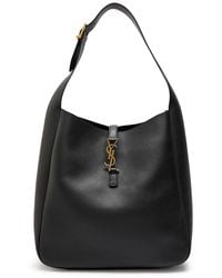 Saint Laurent - Le 5 À 7 Large Grained Leather Shoulder Bag - Lyst