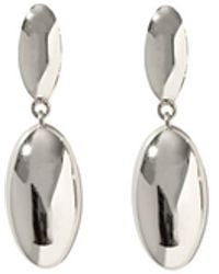 Otiumberg - Pebble Sterling Drop Earrings - Lyst