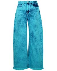 Marques'Almeida - Overdyed Wide-Leg Jeans - Lyst