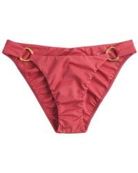 Away That Day - Sorrento Ruched Bikini Briefs - Lyst