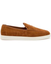 Church's - Peebles Suede Loafers - Lyst