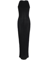 Giuliva Heritage - Lola Open-Knit Cotton Maxi Dress - Lyst