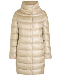 Herno - Quilted Shell Coat - Lyst