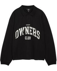Represent - Owners Printed Cotton Rugby Top - Lyst