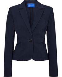 Winser London Fitted Jacket - Blue