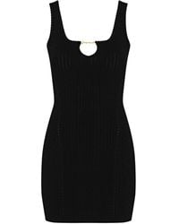 Jacquemus - La Mini Robe Sierra Ribbed-knit Mini Dress - Lyst