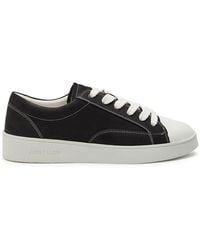 Jude Llow - Nico Panelled Nubuck Leather Sneakers - Lyst