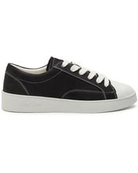 Jude Llow - Nico Panelled Nubuck Leather Sneakers - Lyst