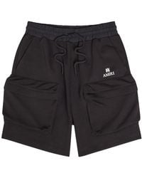 Amiri - Ma Logo Jersey Cargo Shorts - Lyst
