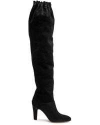 Chloé - Eve Suede Over-The-Knee Boots - Lyst