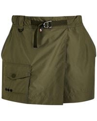 Moncler - Shell Cargo Mini Skort - Lyst