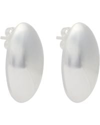 LIE STUDIO - The Camille Sterling Stud Earrings - Lyst