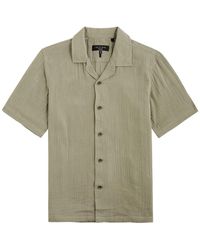 Rag & Bone - Avery Resort Cotton Gauze Shirt - Lyst